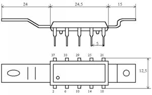  Another package view for K174UN5 IC 